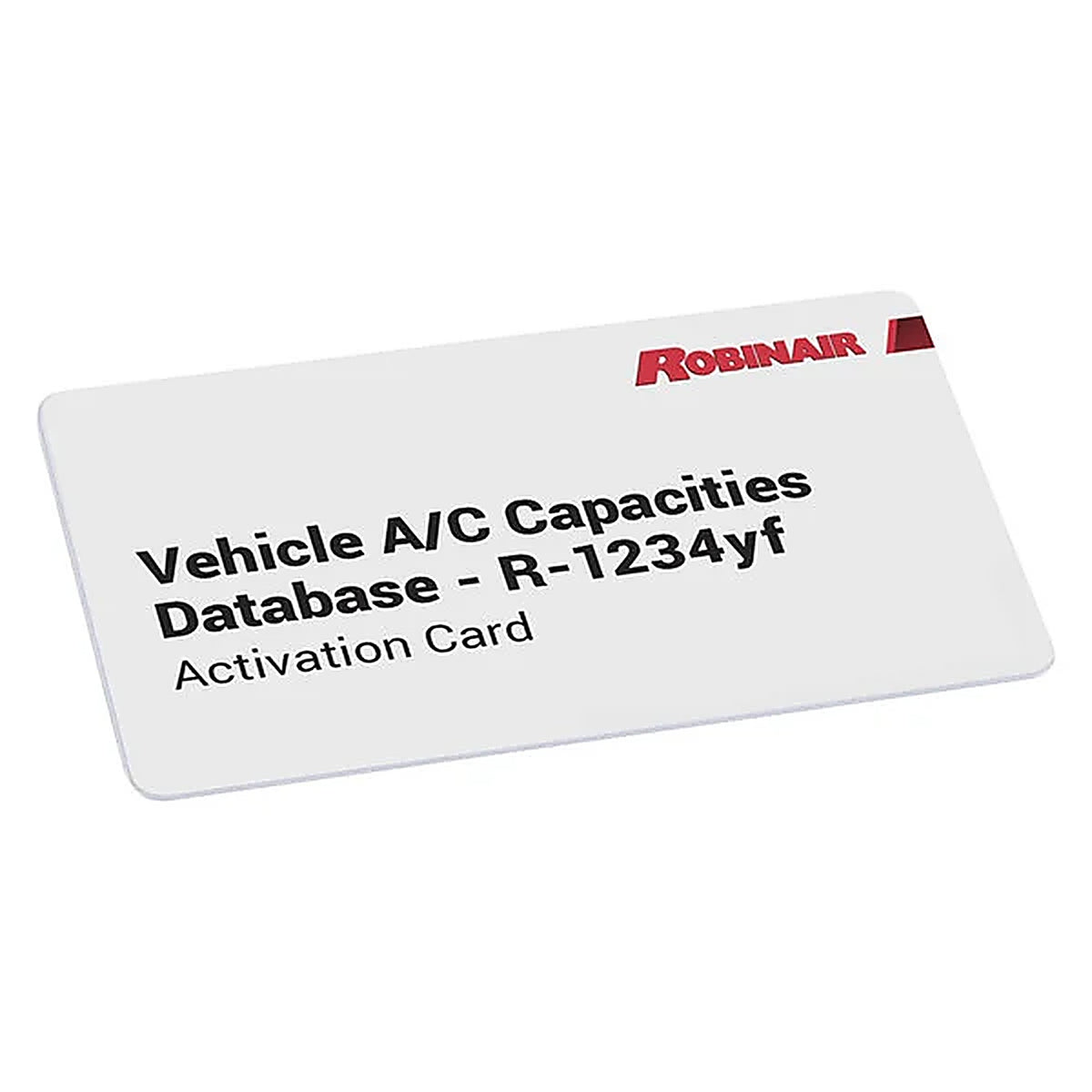 Robinair - 34002 - R1234YF Vehicle A/C Capacities Database 2020