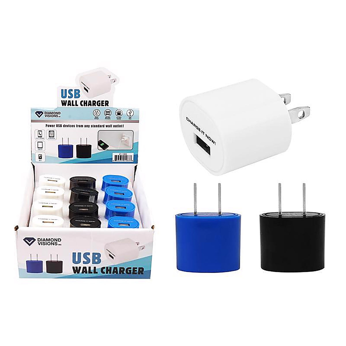 Diamond Visions - 01-1083 - USB Wall Charger