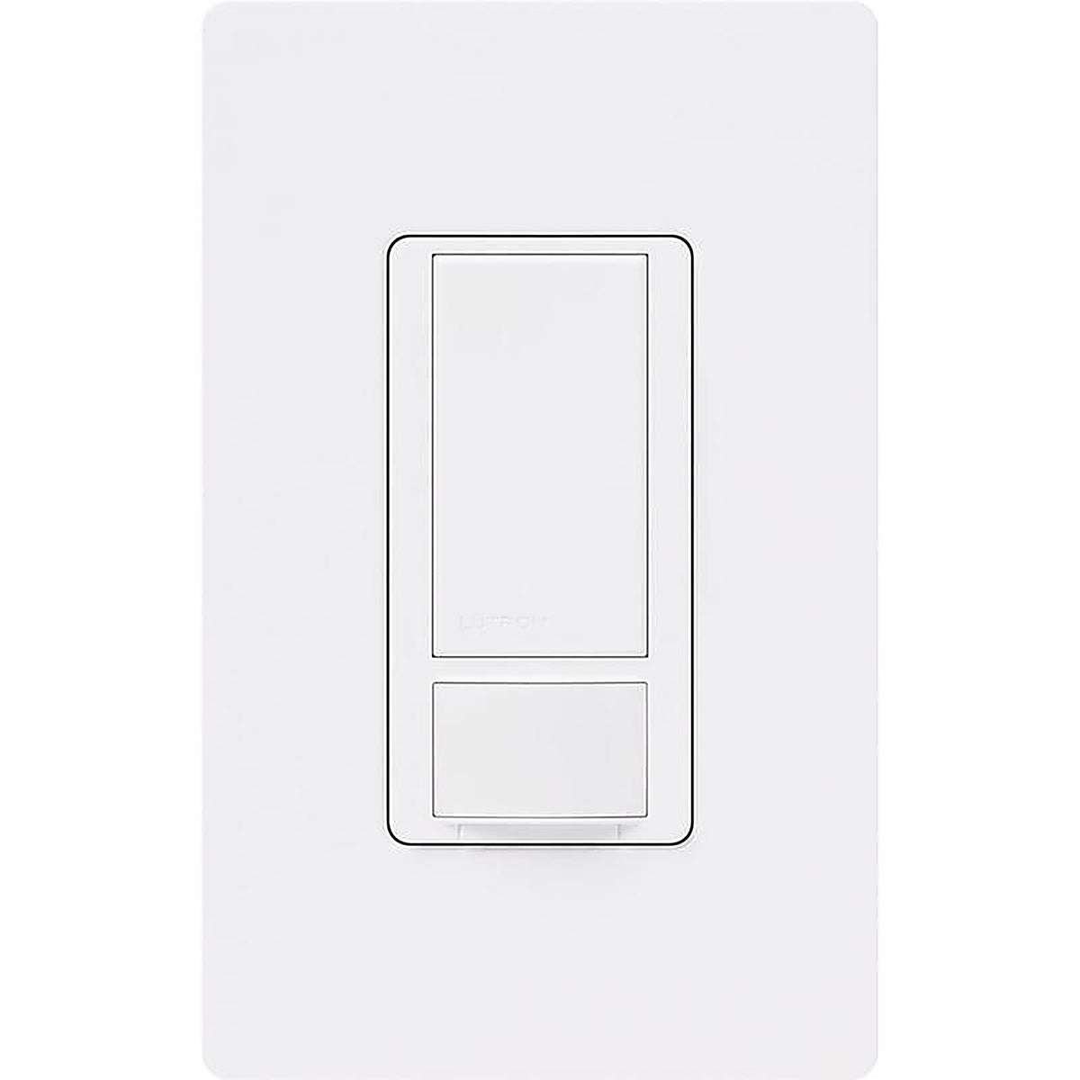 Lutron - MS-OPS2H-WH - Maestro Occupancy Single pole Motion Sensor Switch White - 1/Pack