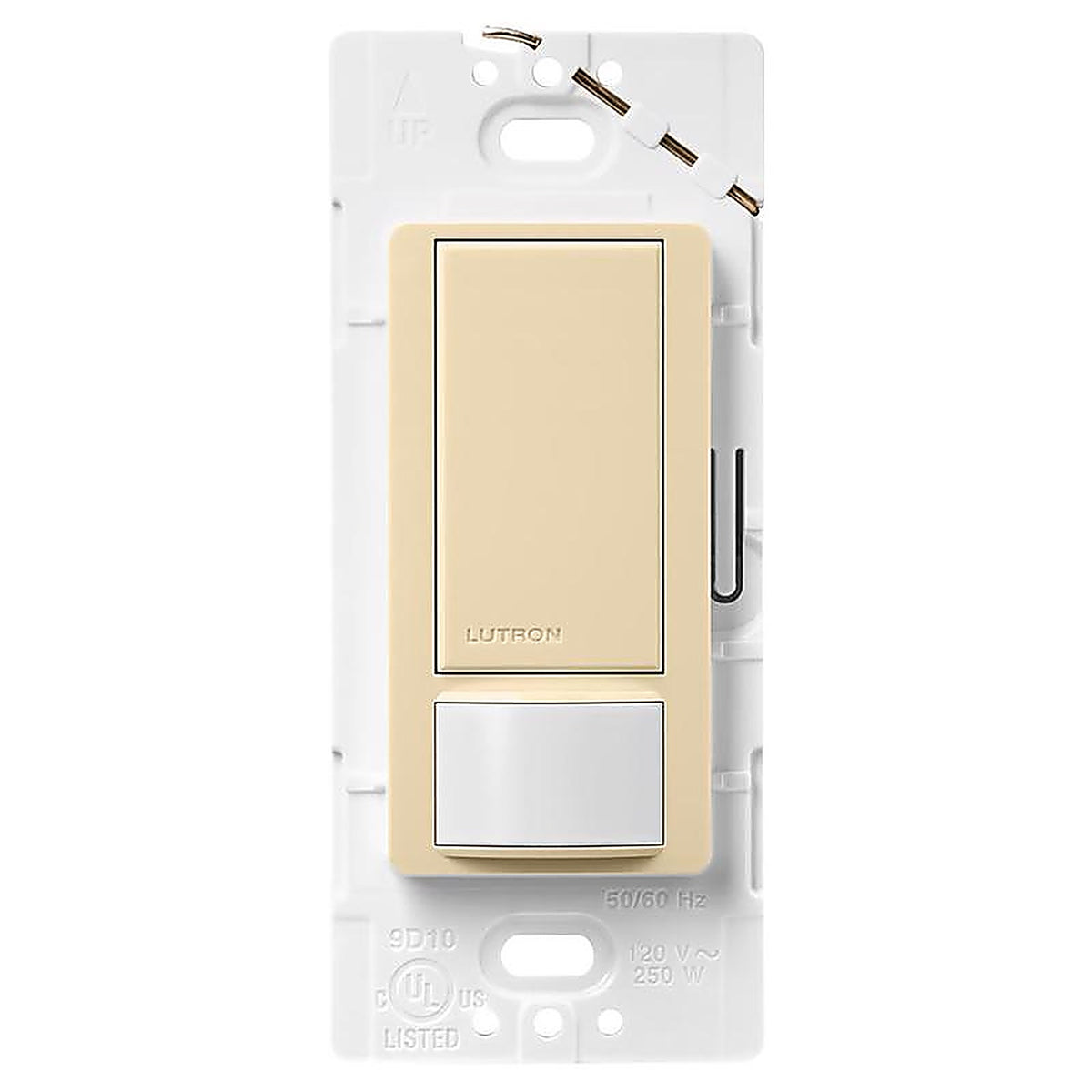 Lutron - MS-OPS2H-IV - Maestro Occupancy Single pole Motion Sensor Switch Ivory - 1/Pack
