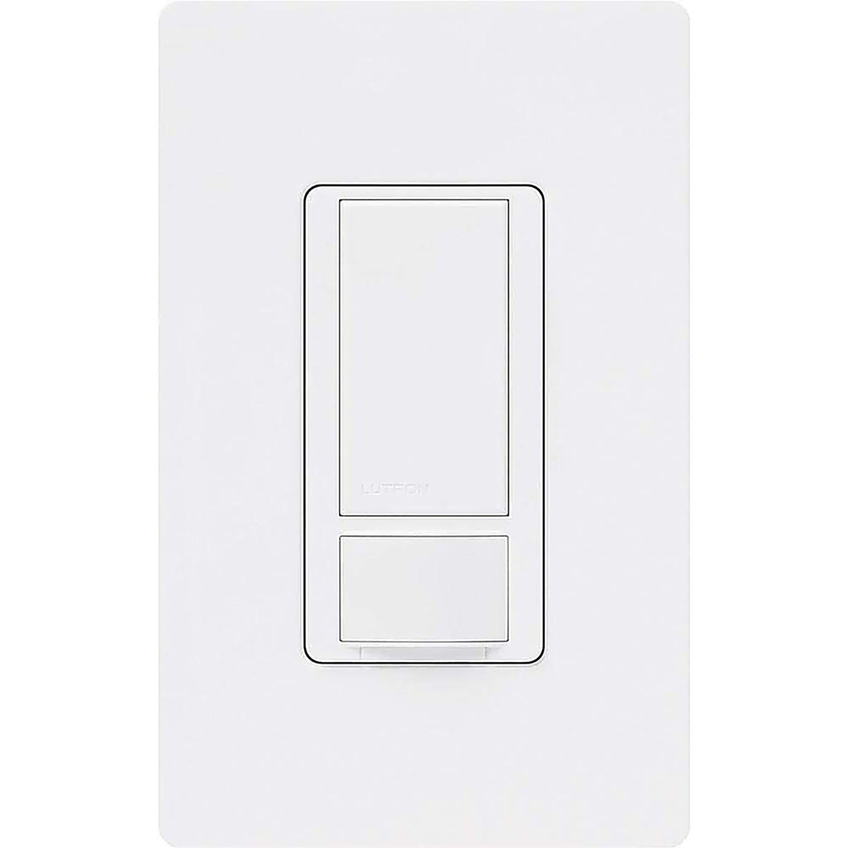Lutron - MS-VPS5MH-WH - 5 amps Single Pole Sensor Alarm/Sensor Switch White 1 pk