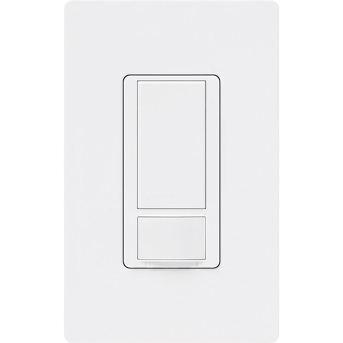 Lutron - MS-VPS2H-WH - 2 amps Single Pole Sensor Alarm/Sensor Switch White 1 pk