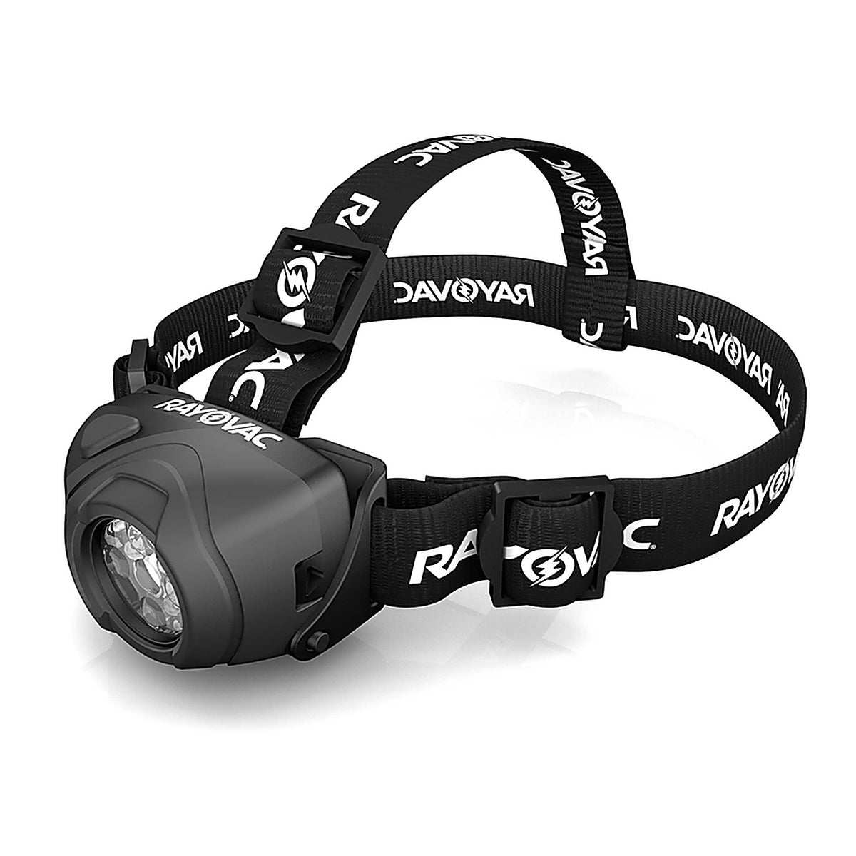 Rayovac - DIYHL3AAA-BTA - Workhorse Pro 35 lumens Black LED Headlight AAA Battery