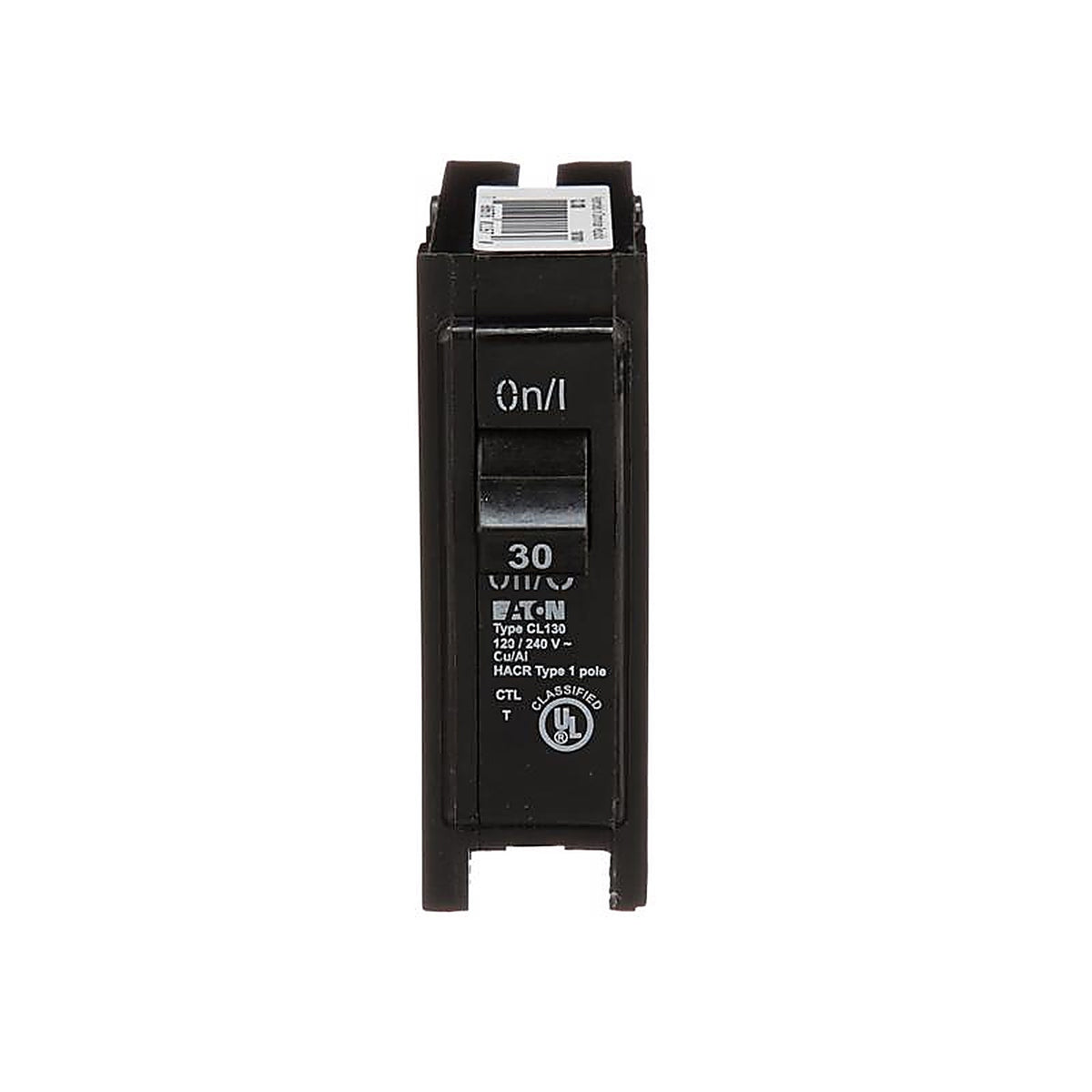 Eaton - CL130CS - 30 amps Plug In Single Pole Circuit Breaker