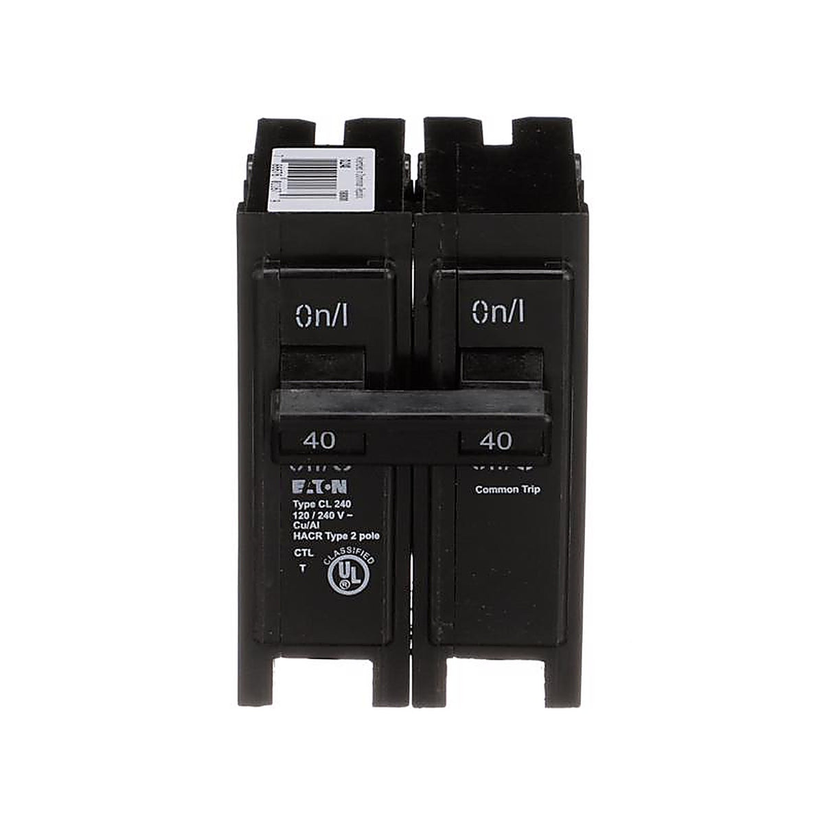 Eaton - CL240CS - 40 amps Plug In 2-Pole Circuit Breaker