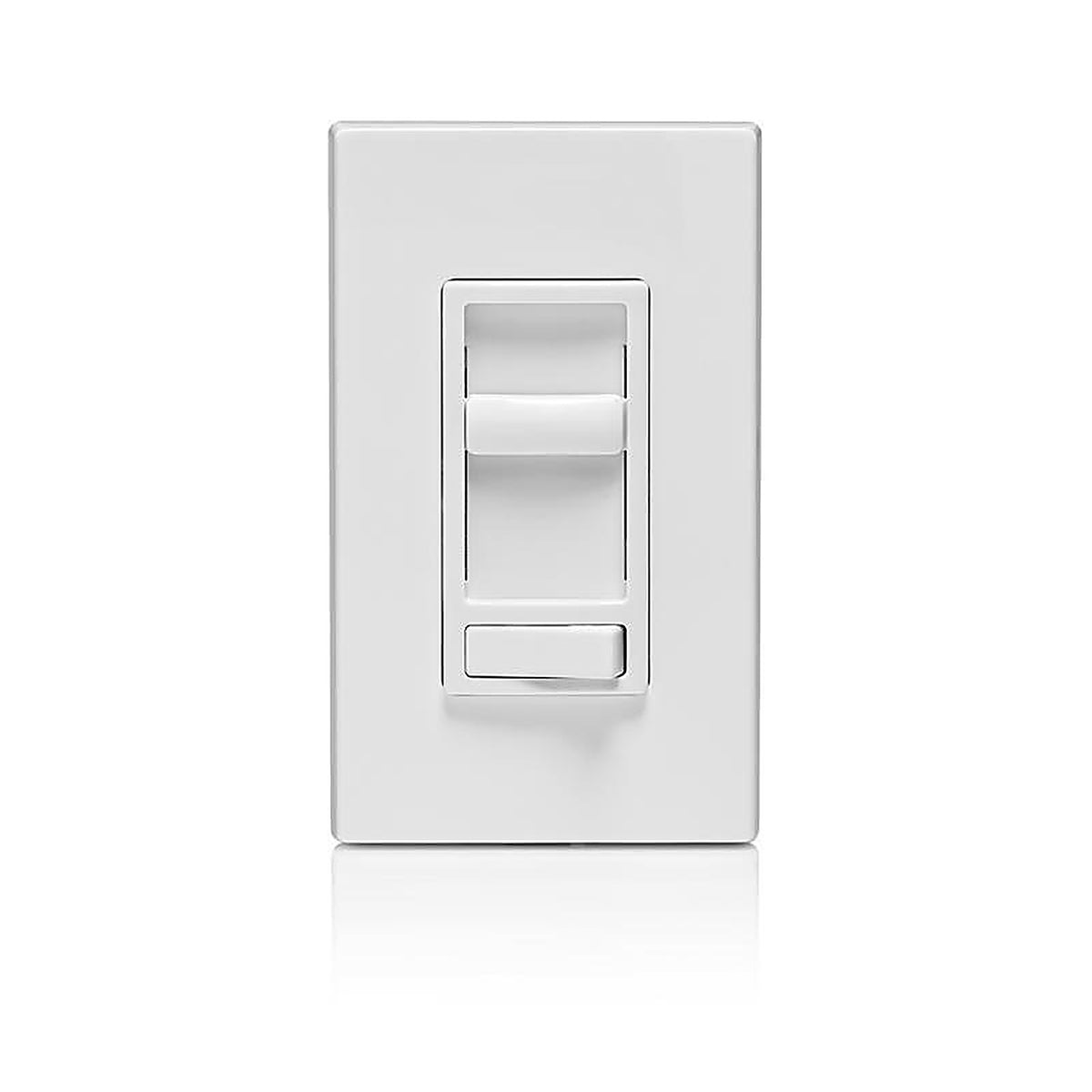 Leviton - C22-06672-1LW - Decora SureSlide White 600 watt Slide Dimmer Switch - 1/Pack