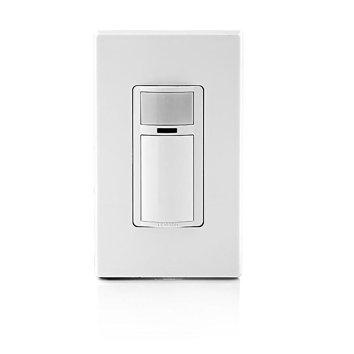 Leviton - DOS05-1LW - Decora Single Pole or 3-way Motion Sensor Switch White 1 pk