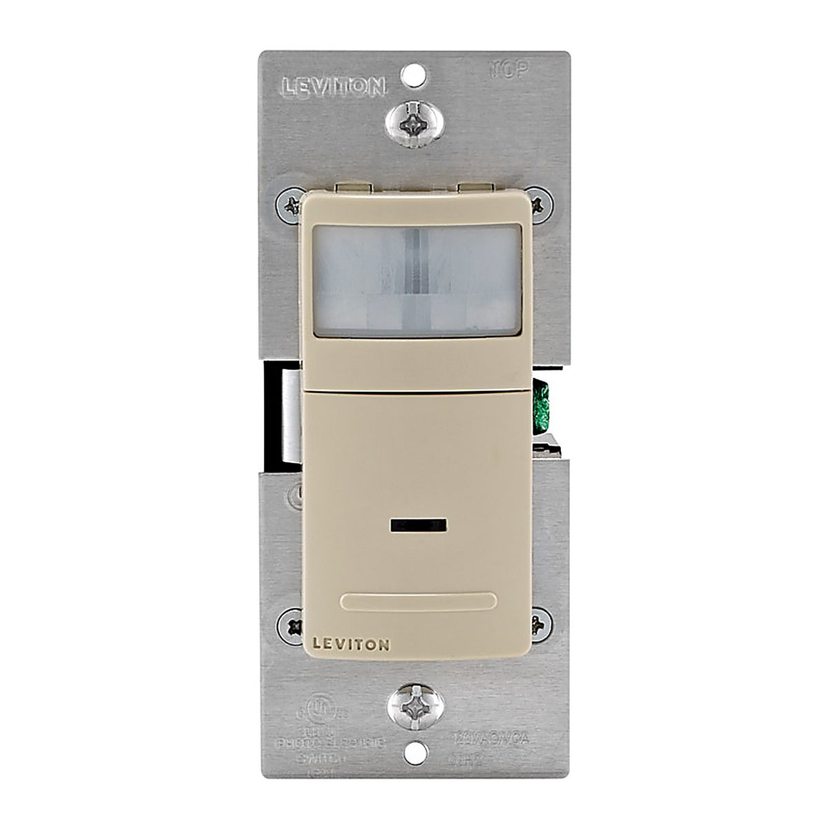 Leviton - DOS02-1LI - 2.5 amps Single Pole Motion Sensor Switch Ivory - 1/Pack