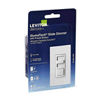 Leviton - R50-IPL06-10M - IllumaTech White 600 watt Slide Dimmer Switch - 1/Pack