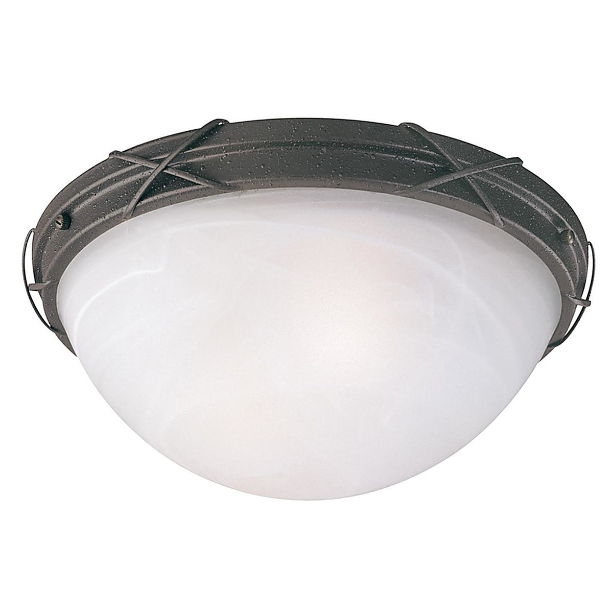Westinghouse - 6940748 - Claremont Switch Incandescent Rustic White Outdoor Light Fixture Hardwired