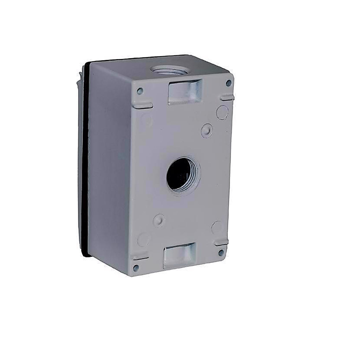 Sigma Electric - 16449 - Rectangle Metal 1 gang GFCI Outlet Kit For Wet Locations