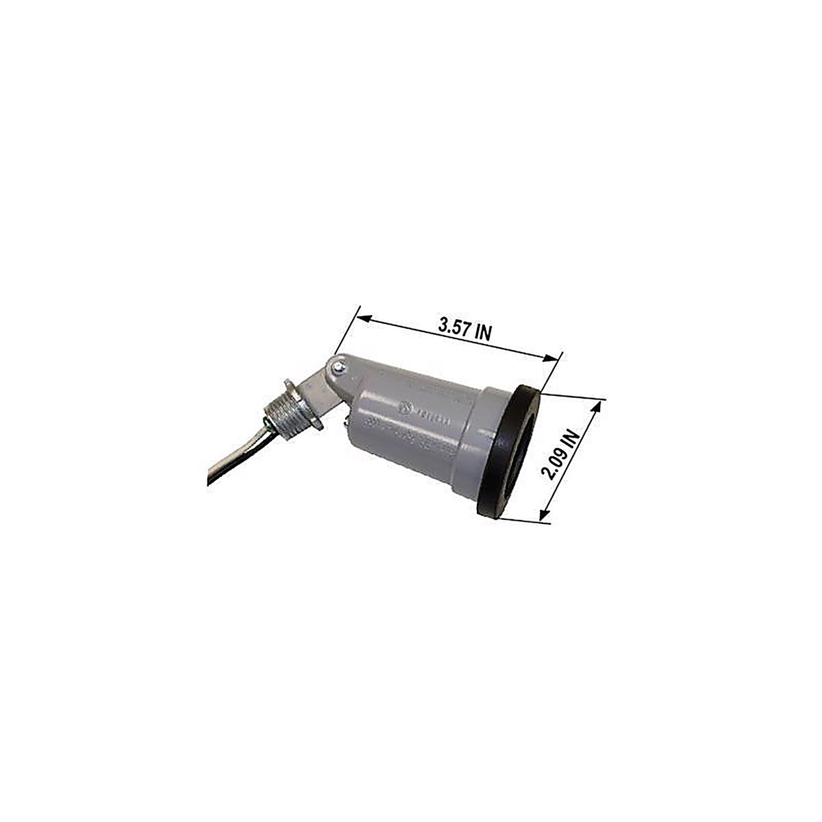 Sigma Electric - 14330 - Switch Controlled Gray Lamp Holder Kit Hardwired