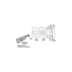 Sigma Electric - 14330 - Switch Controlled Gray Lamp Holder Kit Hardwired