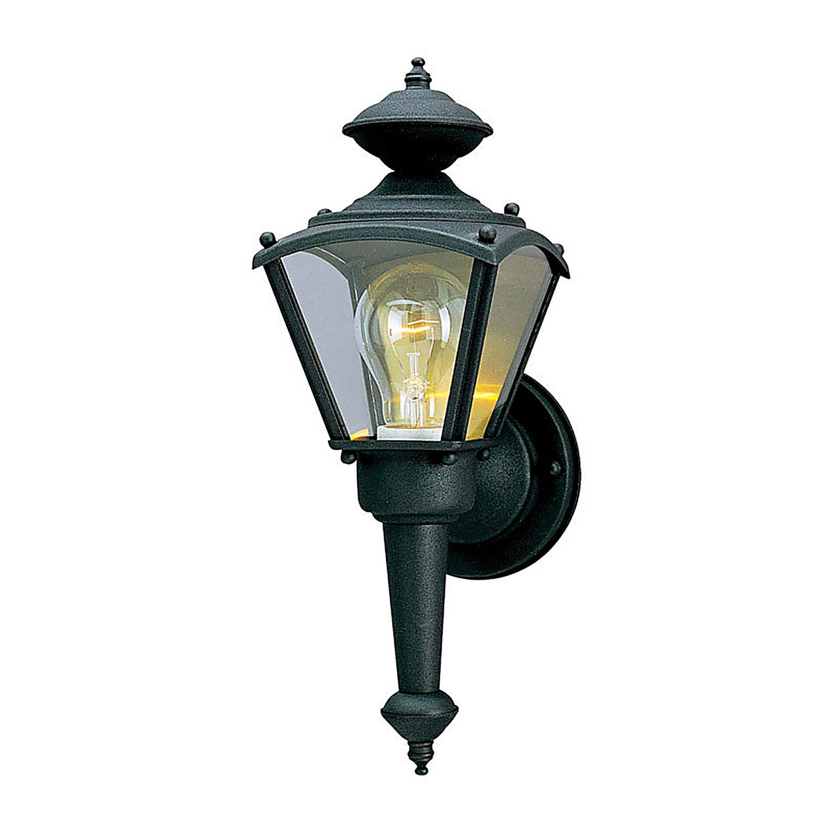 Westinghouse - 66983 - 1-Light Matte Black Wall Sconce