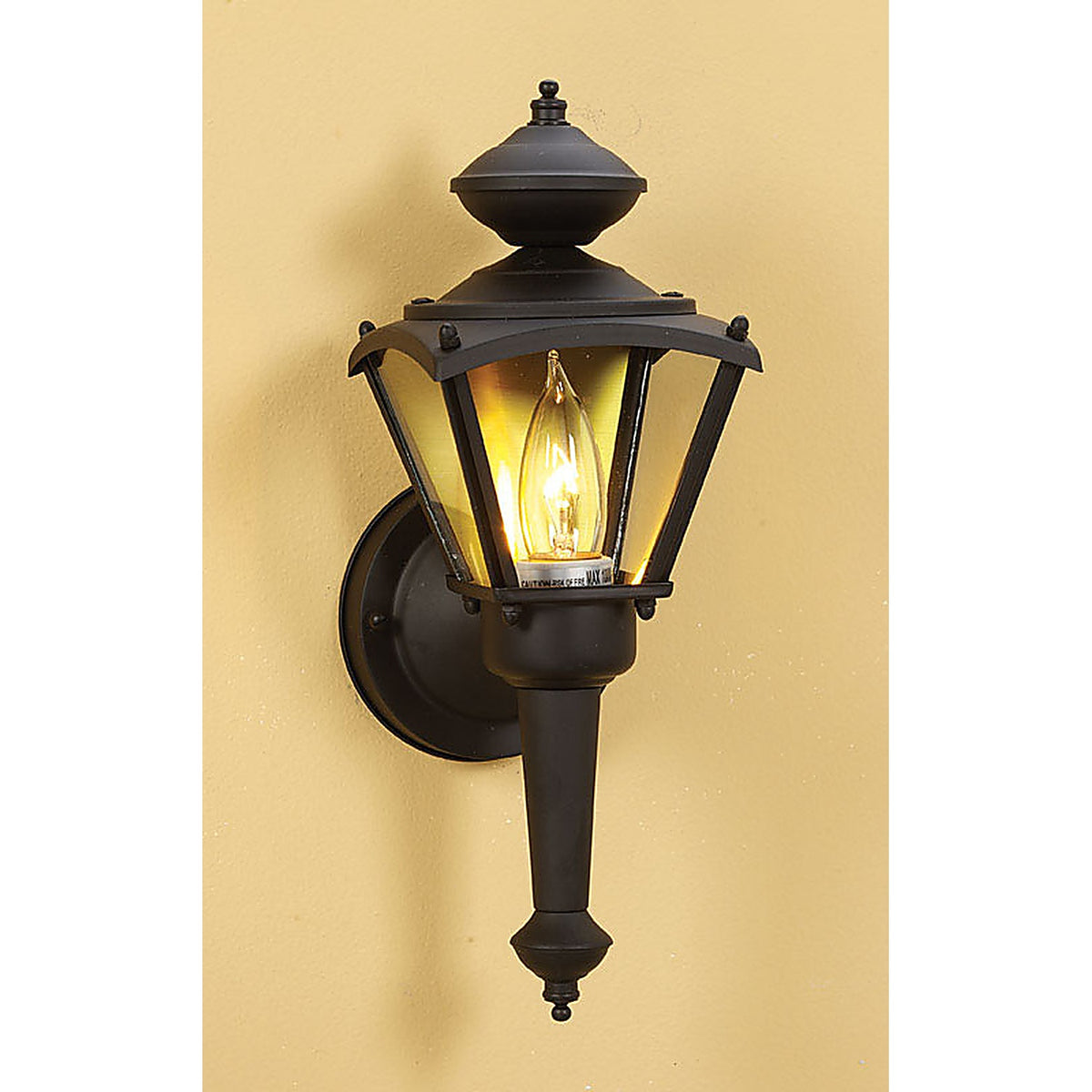Westinghouse - 66983 - 1-Light Matte Black Wall Sconce