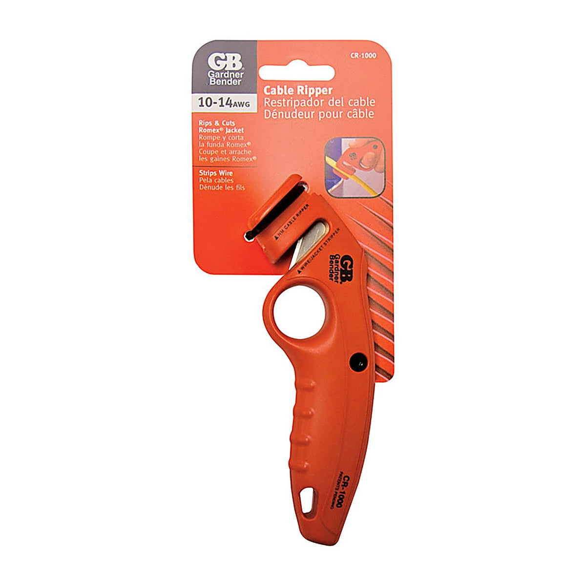 Gardner Bender - CR-1000 - 10-14 Ga. 4 in. L Cable Ripper
