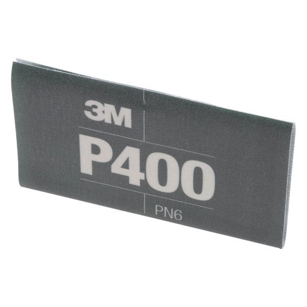 3M - 34337 - Flexible Abrasive Hookit Sheet, 5.5 in x 6.8 in, P400, 25/box