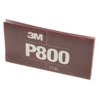 3M - 34340 - Flexible Abrasive Hookit Sheet, 5.5 in x 6.8 in, P800, 25/box