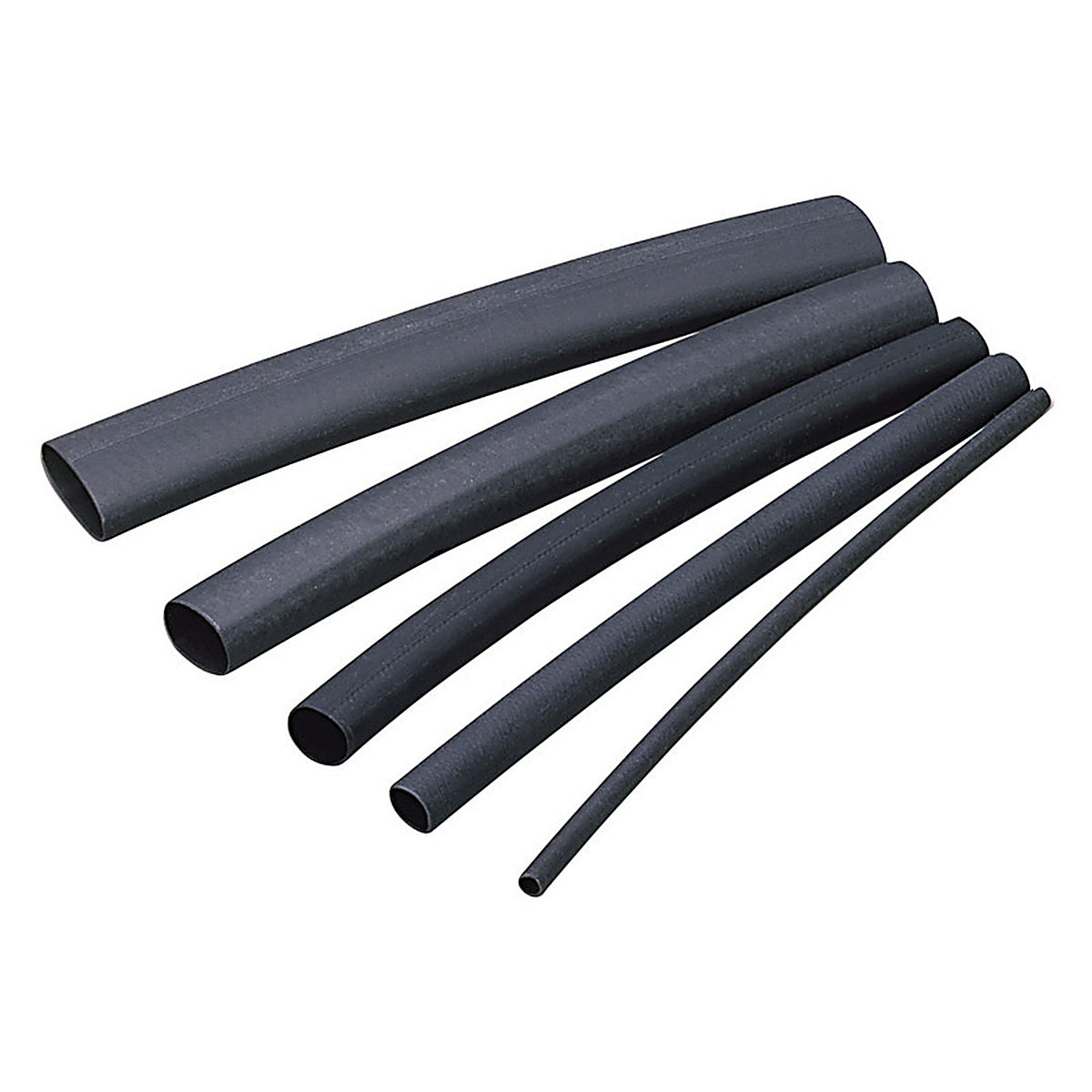 Gardner Bender - HST-125 - 1/8 in. Dia. Heat Shrink Tubing Black 7/Pack