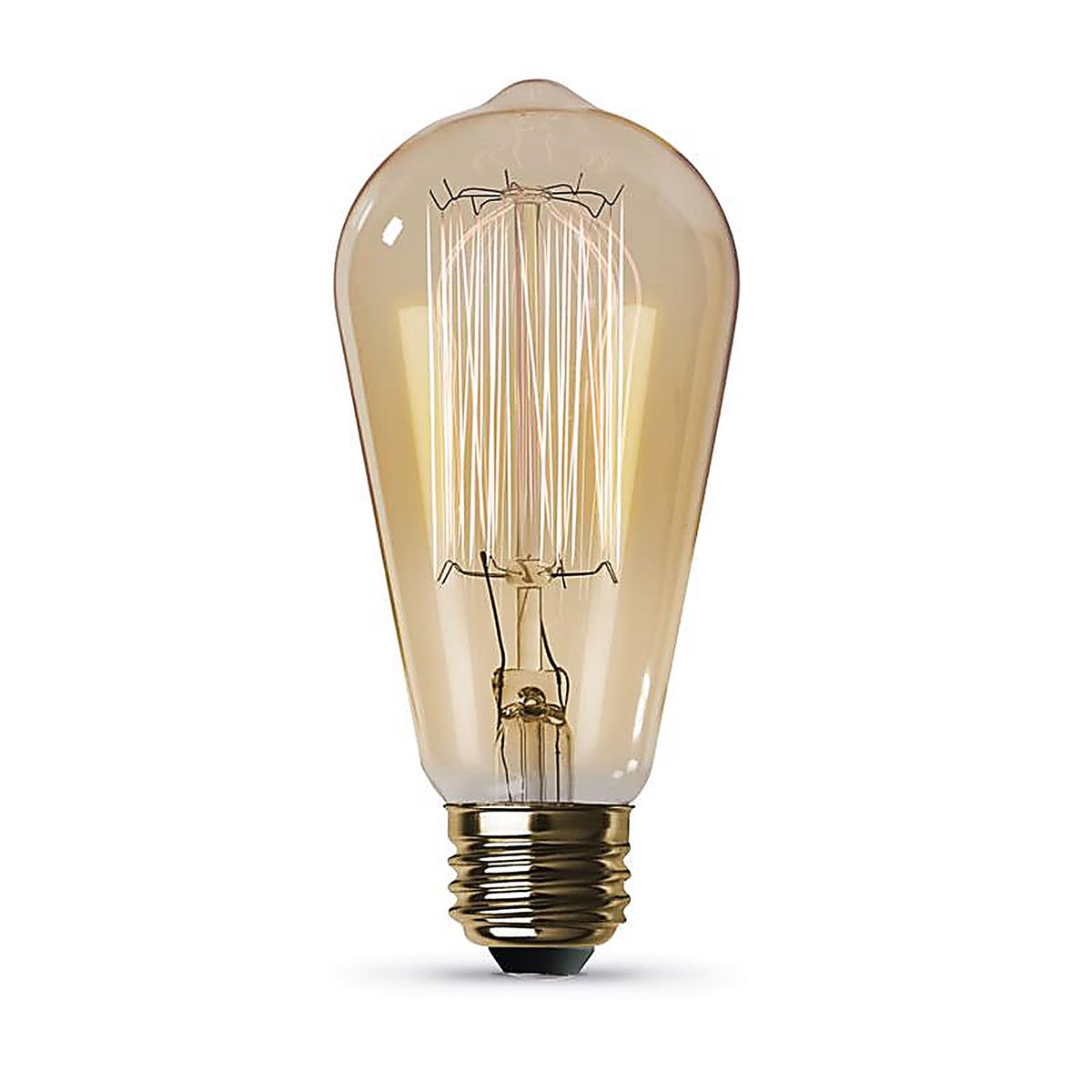 Feit - 40ST19 - The Original 40 W ST19 Vintage Incandescent Bulb E26 (Medium) Soft White 1 pk