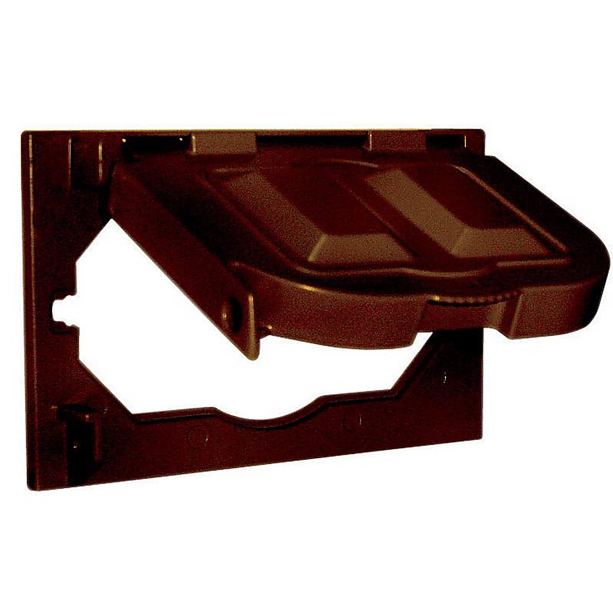 Sigma Electric - 14145BR - Rectangle Plastic 1 gang Multi-Use Cover For Wet Locations