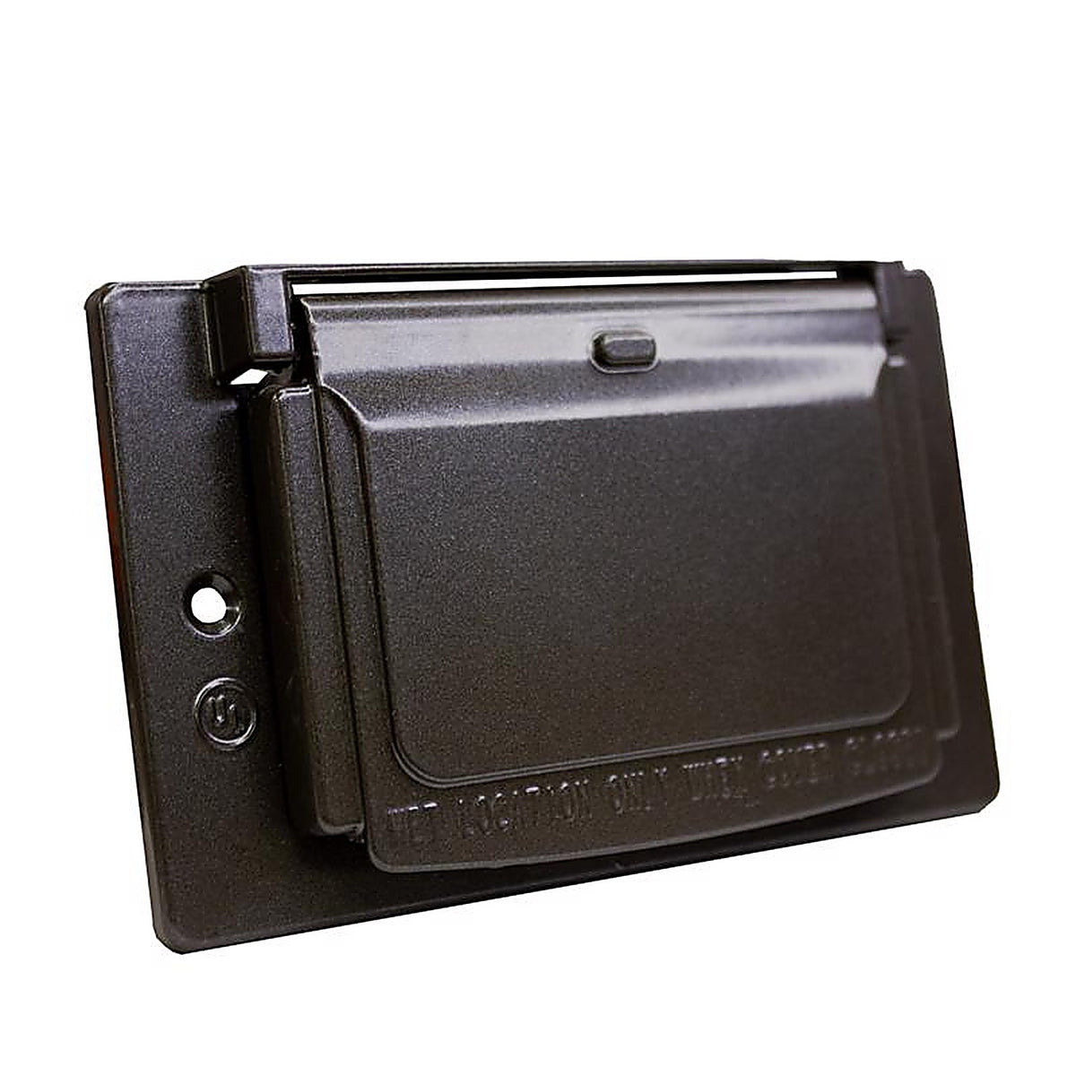 Sigma Electric - 14249BR - Rectangle Metal 1 gang Horizontal GFCI Cover For Wet Locations