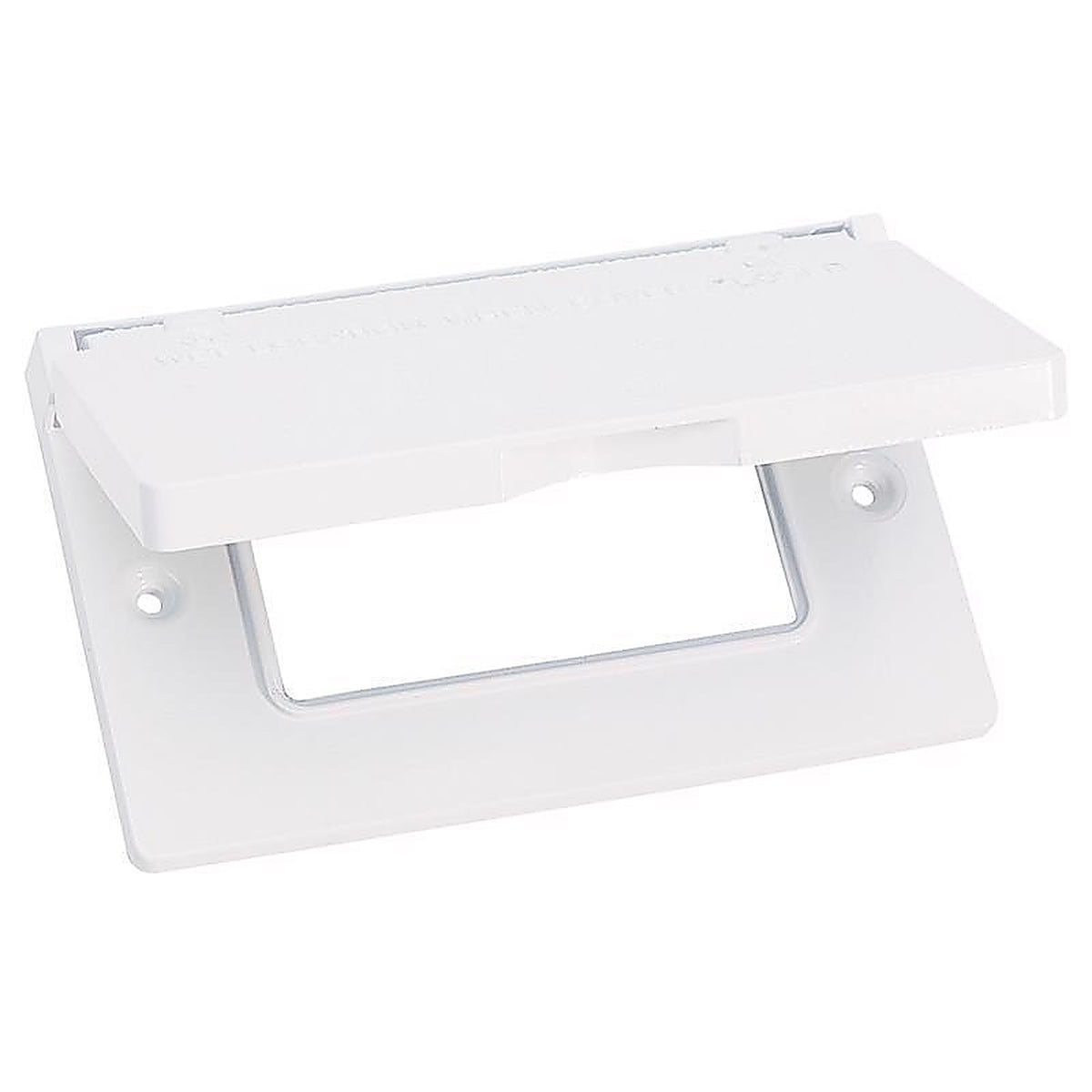 Sigma Electric - 14249WH - Rectangle Metal 1 gang Horizontal GFCI Cover For Wet Locations