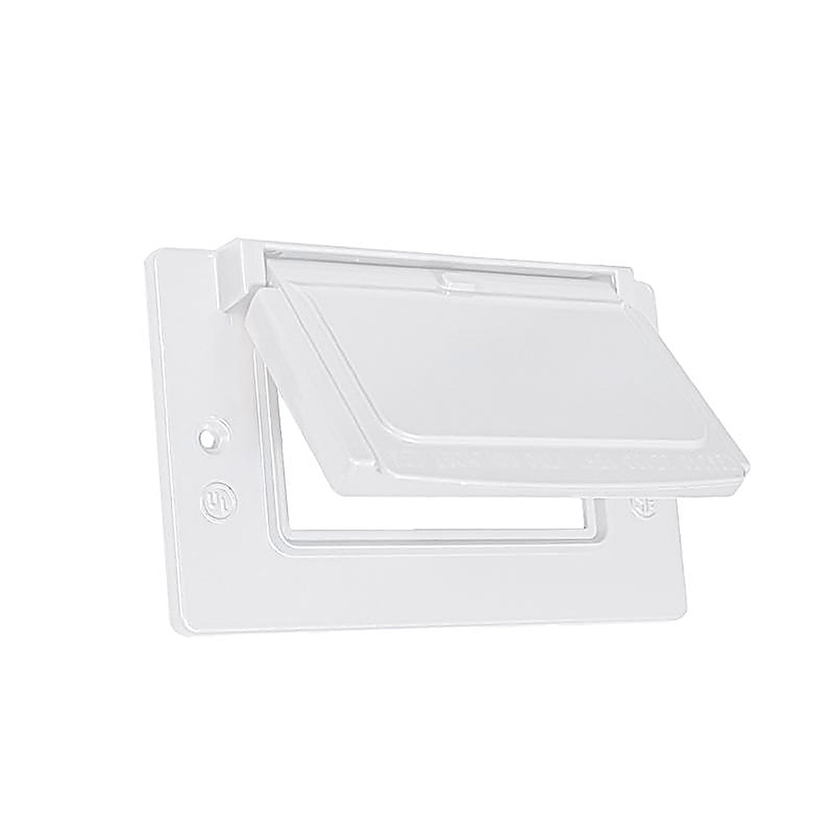 Sigma Electric - 14249WH - Rectangle Metal 1 gang Horizontal GFCI Cover For Wet Locations