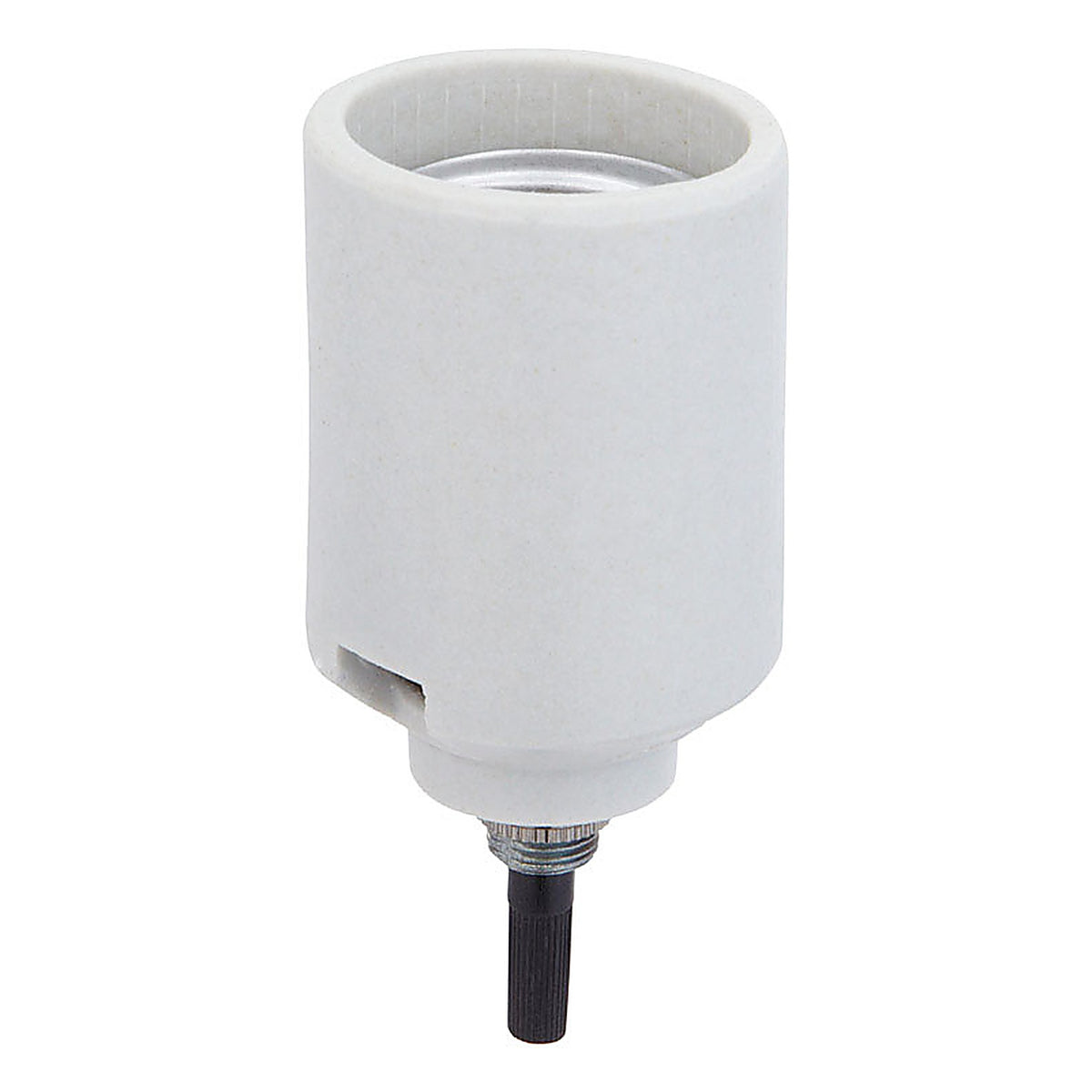 Jandorf - 60578 - Porcelain Medium Base Bottom Turn Knob Socket - 1/Pack