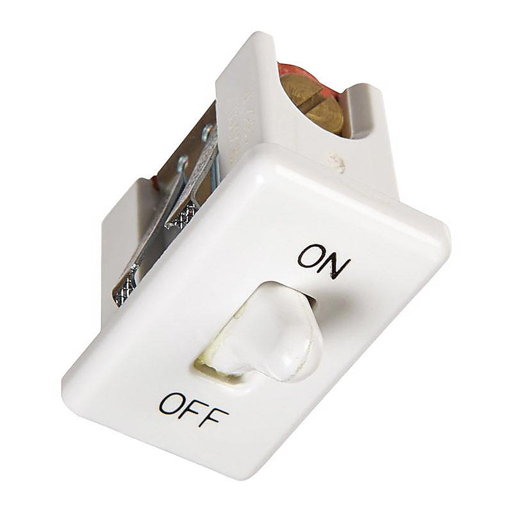 Jandorf - 61018 - 20 amps Single Pole Snap-In Toggle Appliance Switch White - 1/Pack