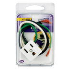 Jandorf - 61017 - 15 amps 125 volt White Outlet - 1/Pack