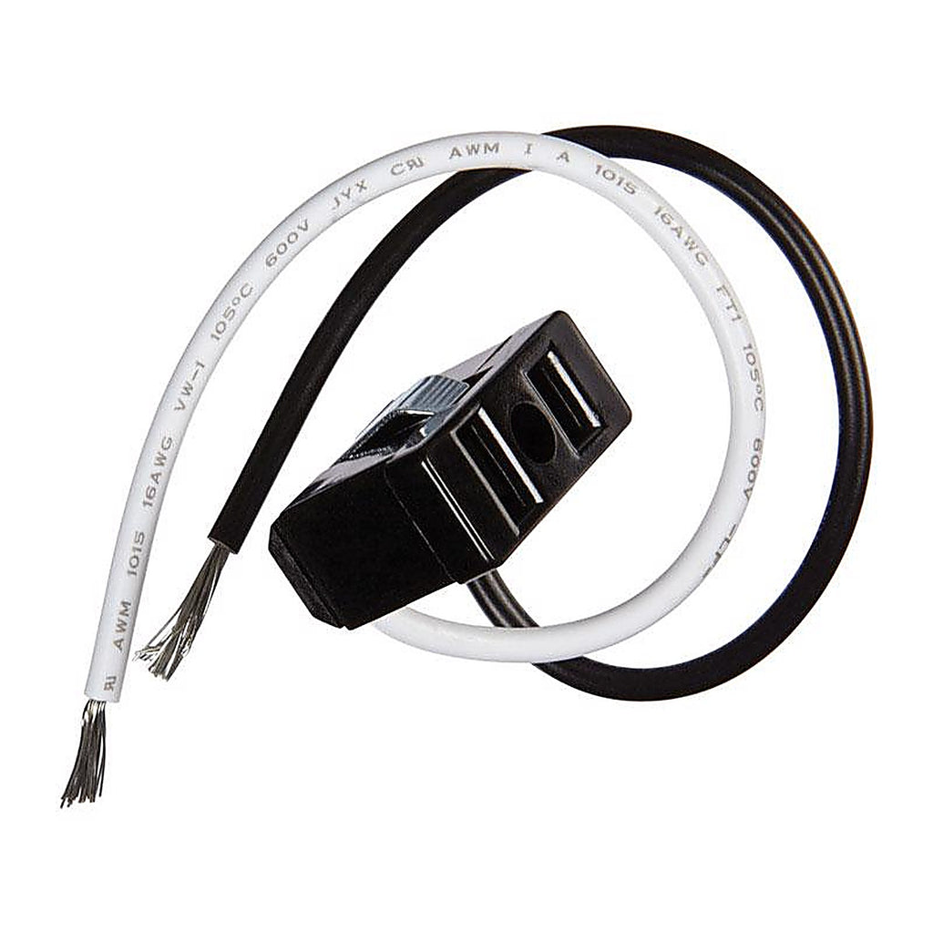 Jandorf - 61014 - 15 amps 125 volt Black Outlet - 1/Pack