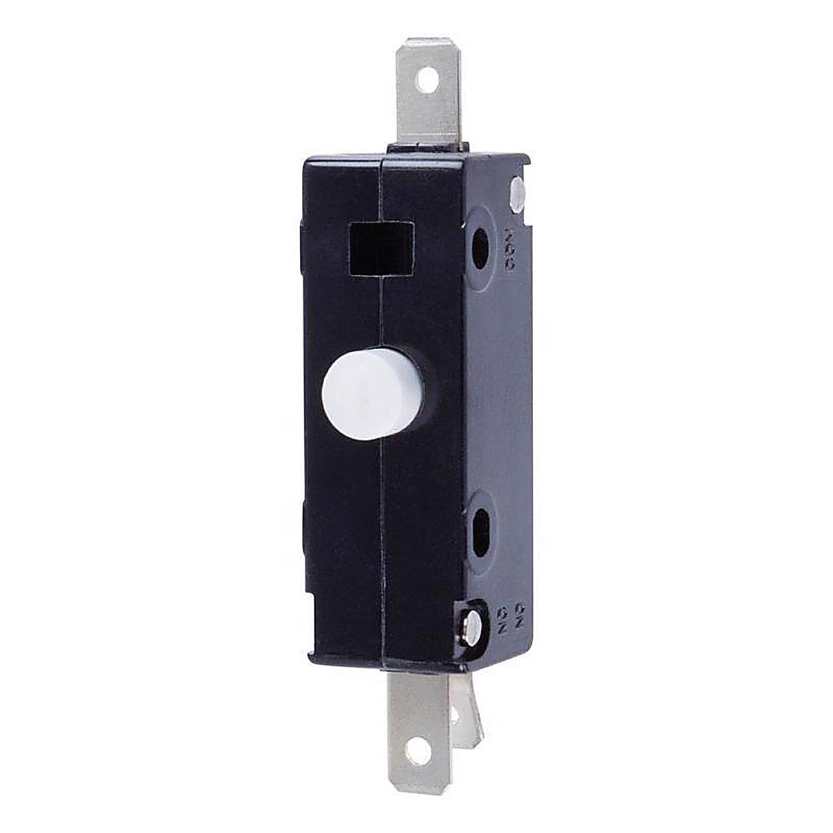 Jandorf - 61030 - 18 amps Single Pole Momentary Appliance Switch Black/Silver 1 pk
