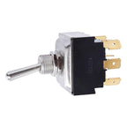 Jandorf - 61127 - 24 amps Three Pole Toggle Power Tool Switch Black - 1/Pack