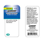 Jandorf - 61481 - 5/8 in. Rubber Bushing - 2/Pack