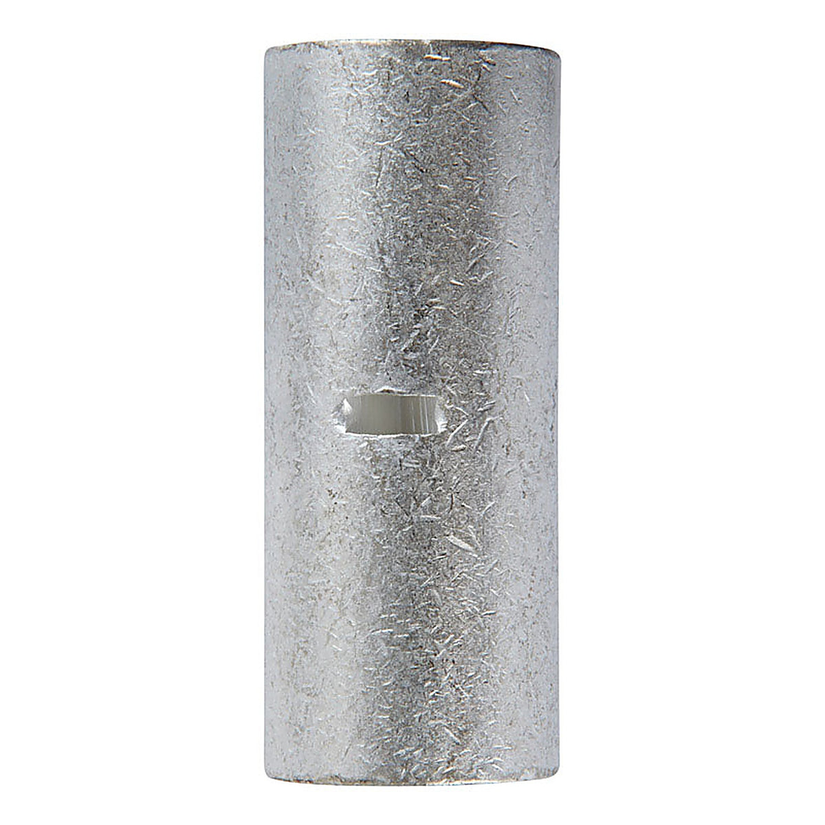 Jandorf - 60762 - 2 Ga. Uninsulated Wire Terminal Butt Splice Silver - 2/Pack
