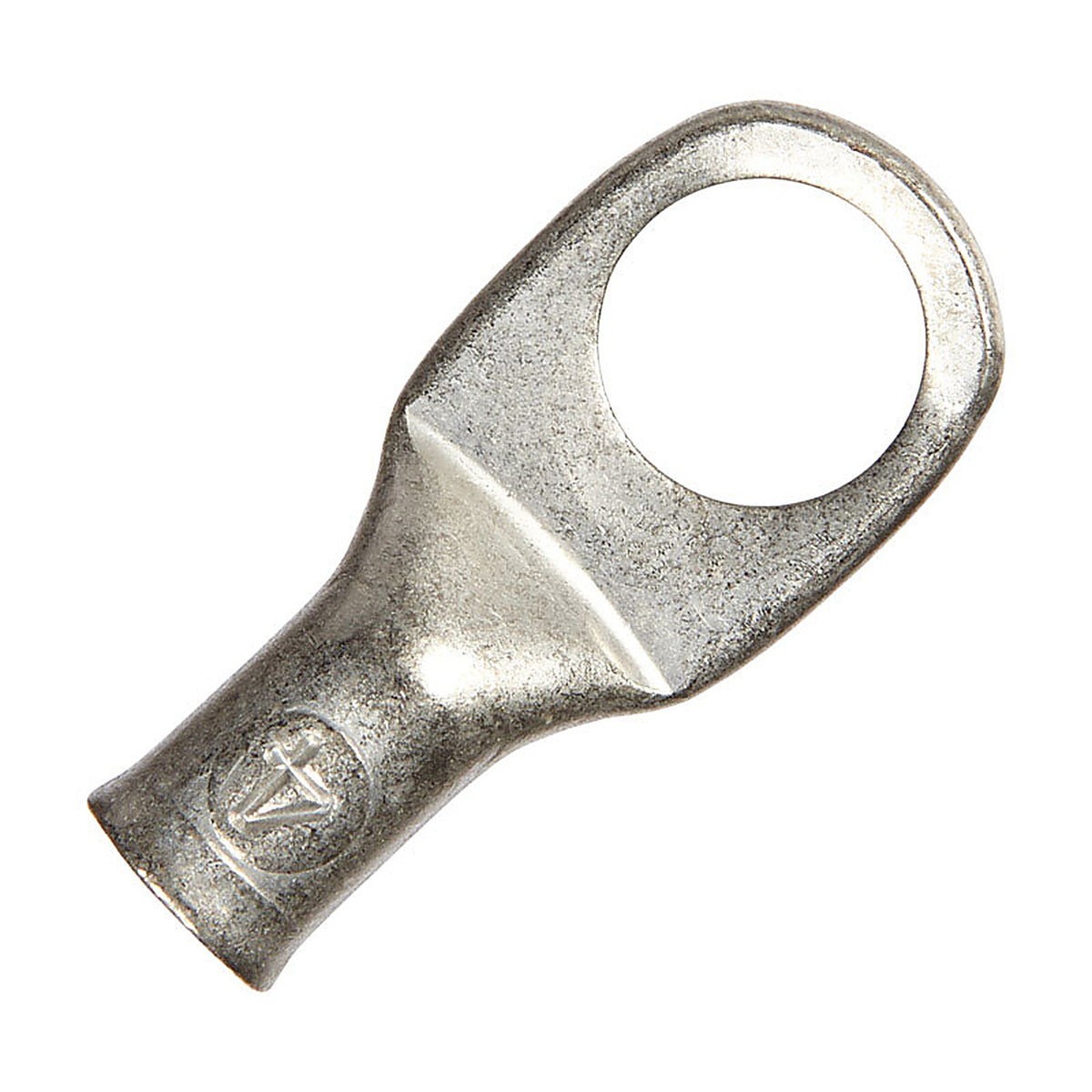 Jandorf - 60768 - 4 Ga. Uninsulated Wire Electrical Lug Silver - 1/Pack