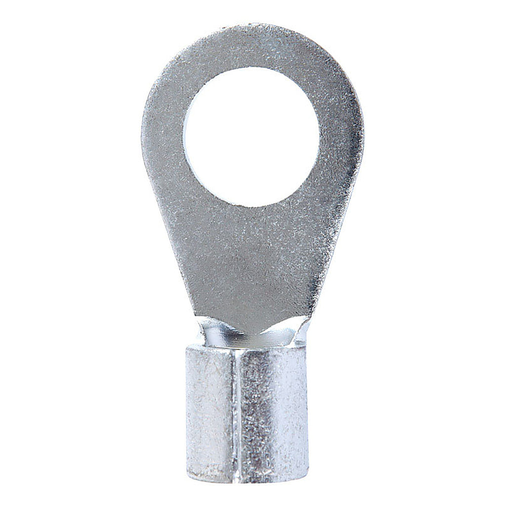 Jandorf - 60782 - 4 Ga. Uninsulated Wire Terminal Ring Silver - 2/Pack