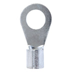 Jandorf - 60782 - 4 Ga. Uninsulated Wire Terminal Ring Silver - 2/Pack