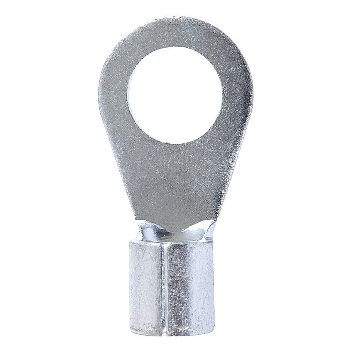 Jandorf - 60782 - 4 Ga. Uninsulated Wire Terminal Ring Silver - 2/Pack