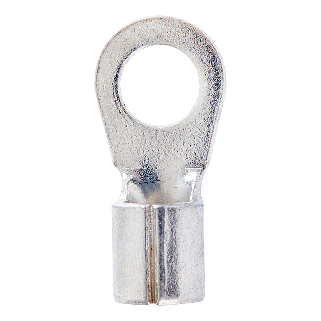 Jandorf - 60783 - 4 Ga. Uninsulated Wire Terminal Ring Silver - 2/Pack
