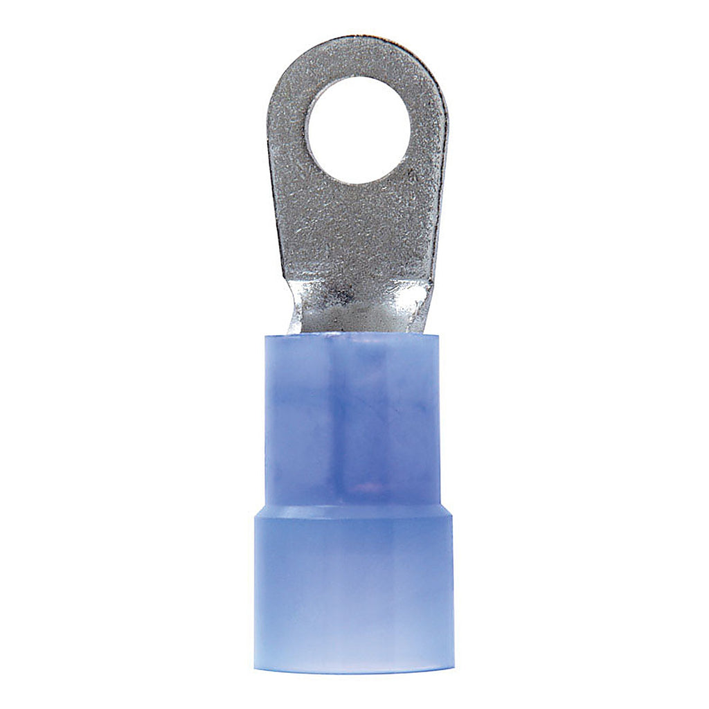 Jandorf - 60784 - 6 Ga. Insulated Wire Terminal Ring Blue - 2/Pack
