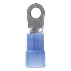 Jandorf - 60784 - 6 Ga. Insulated Wire Terminal Ring Blue - 2/Pack