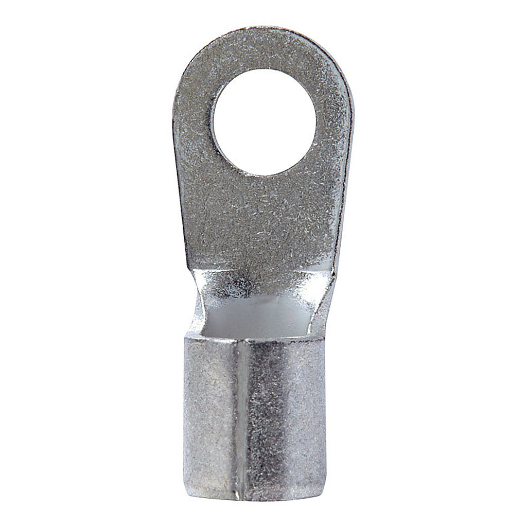 Jandorf - 60787 - 6 Ga. Uninsulated Wire Terminal Ring Silver - 2/Pack