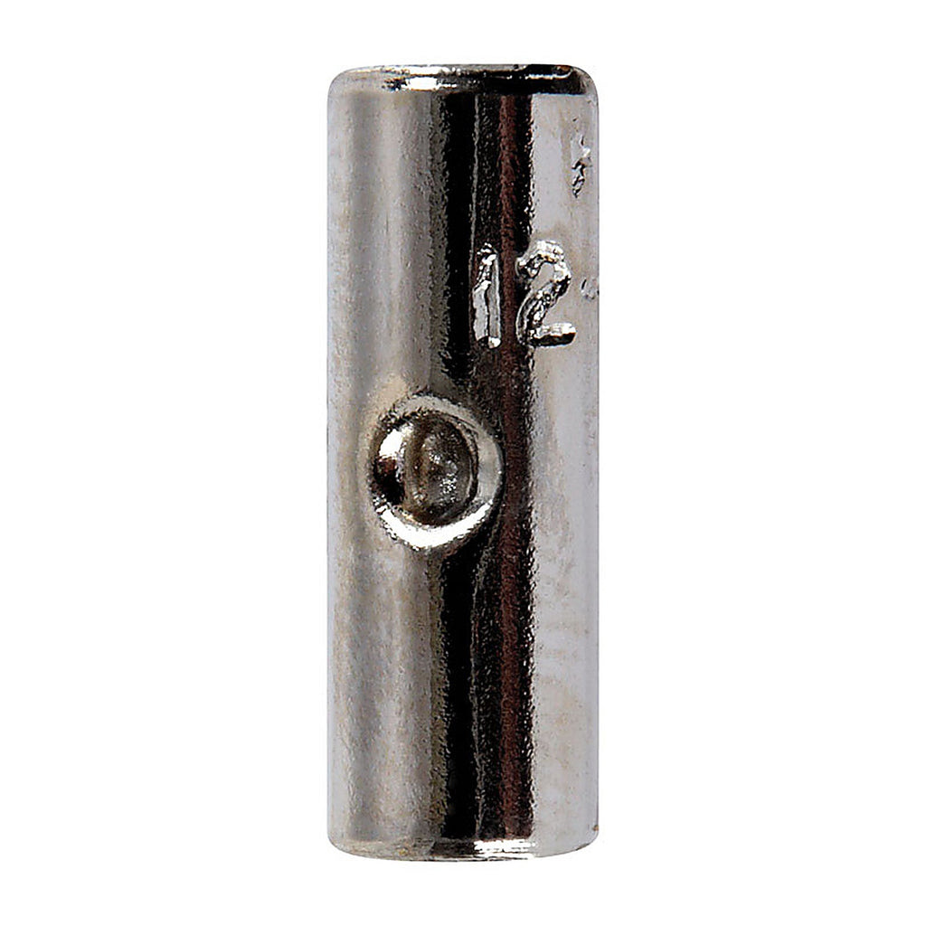 Jandorf - 60815 - 12-10 Ga. Insulated Wire Terminal Butt Splice Silver - 5/Pack