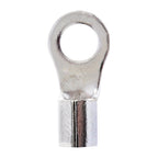 Jandorf - 60831 - 12-10 Ga. Insulated Wire Terminal Ring Silver - 5/Pack