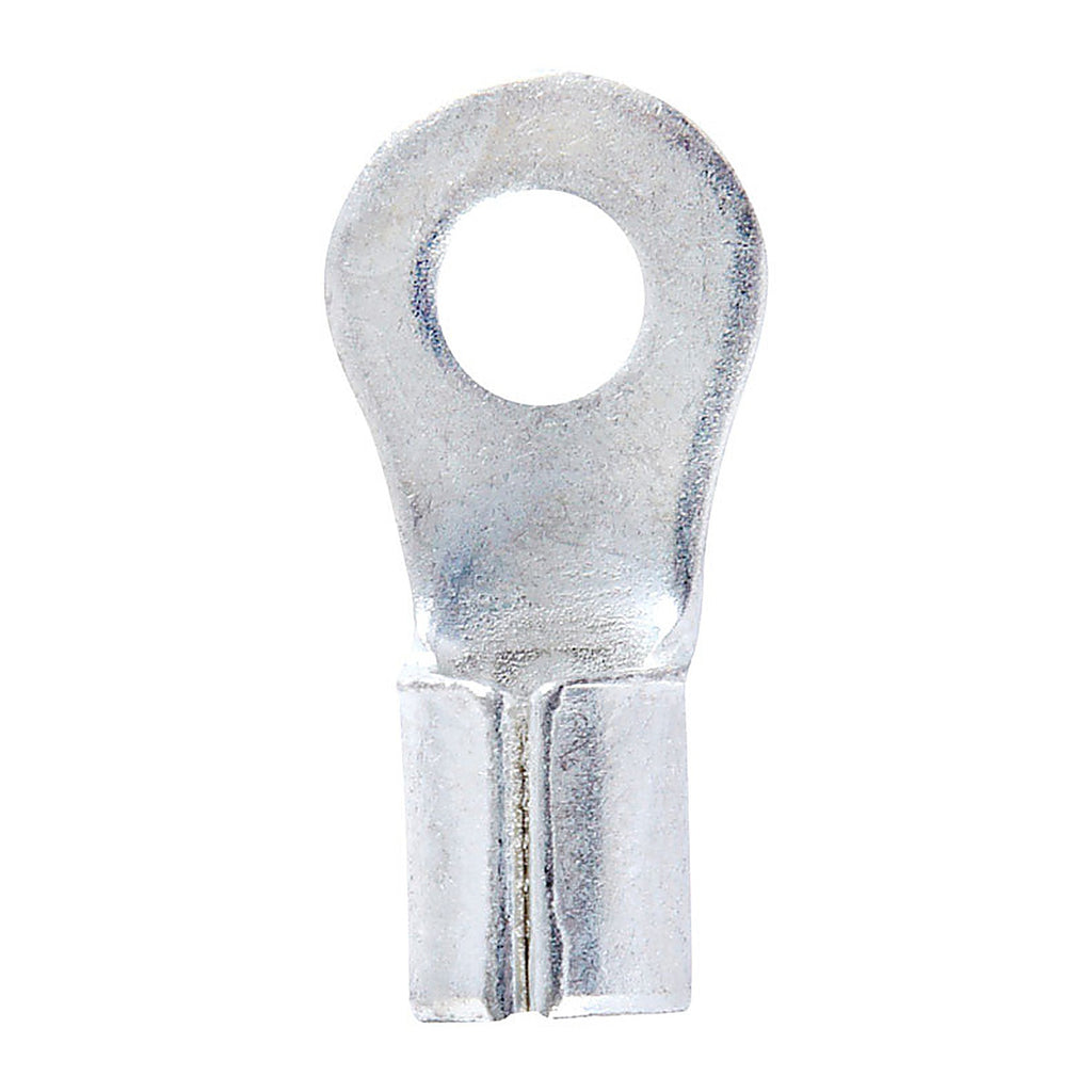 Jandorf - 60832 - 12-10 Ga. Uninsulated Wire Terminal Ring Silver - 5/Pack