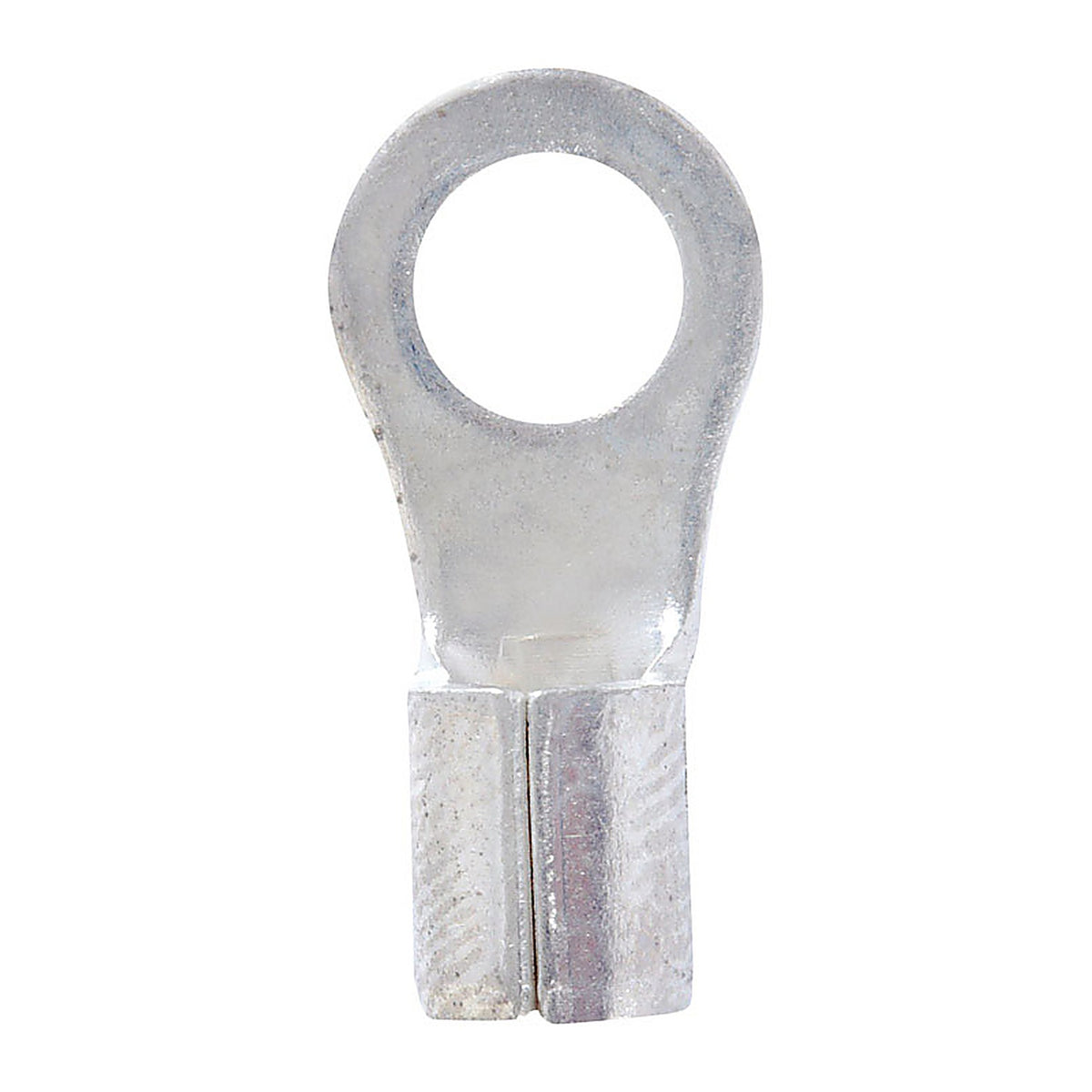 Jandorf - 60834 - 12-10 Ga. Uninsulated Wire Terminal Ring Silver - 5/Pack
