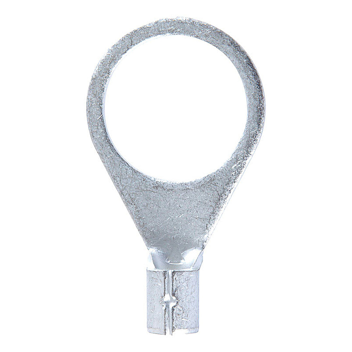 Jandorf - 60839 - 12-10 Ga. Uninsulated Wire Terminal Ring Silver - 5/Pack