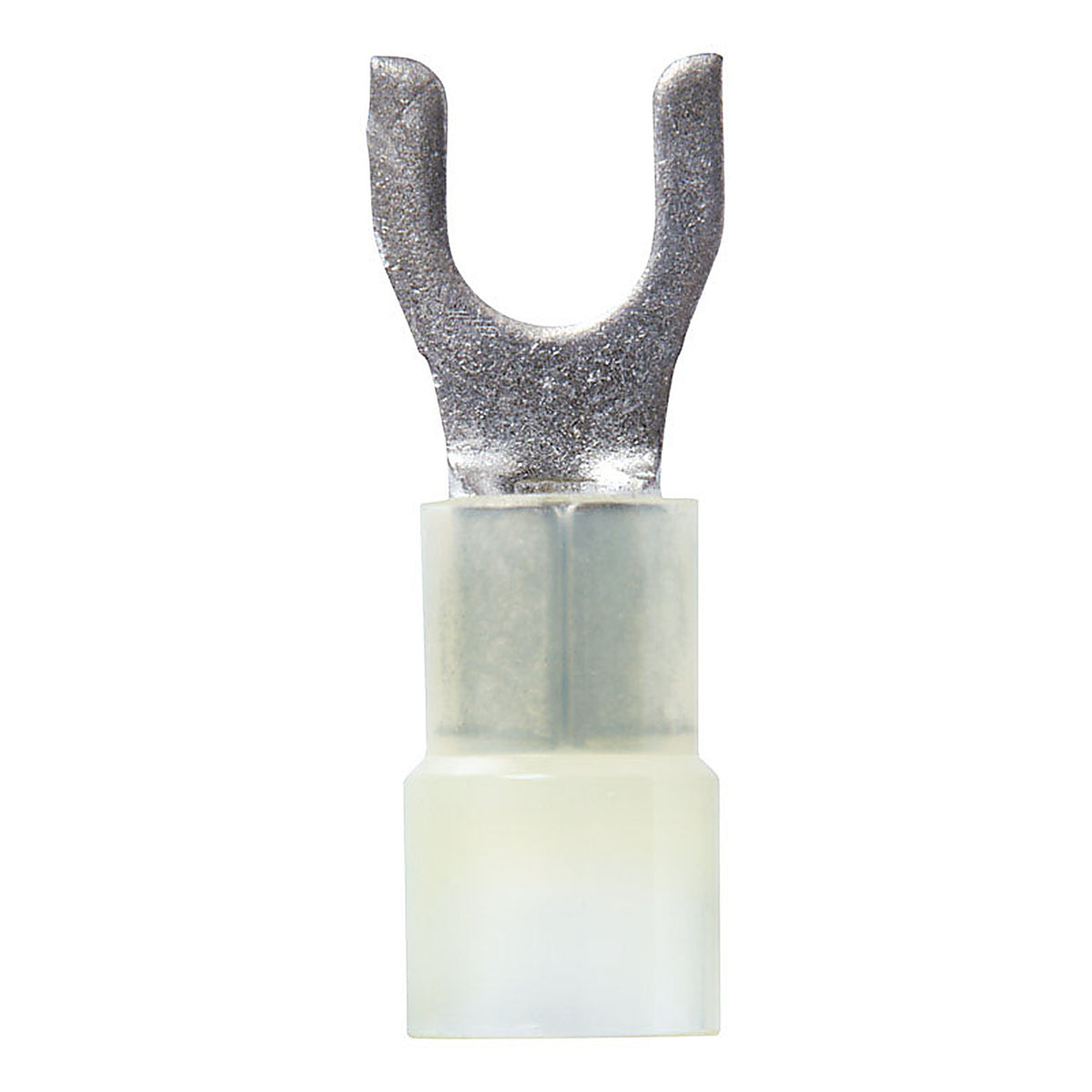 Jandorf - 60841 - 12-10 Ga. Insulated Wire Terminal Spade White - 5/Pack